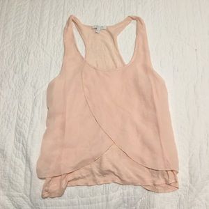 Blush tank top